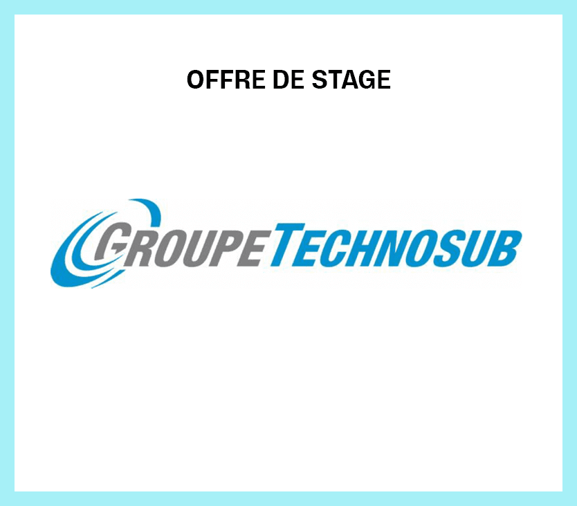 offre de stage Technosub